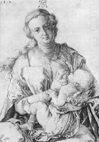 Albrecht Durer The Virgin Nursing the Child china oil painting image